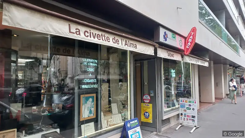 Photo de Civette de l'Alma, bureau de tabac à Paris