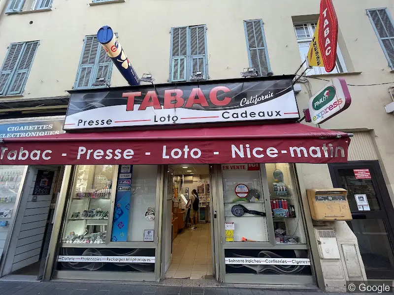 Photo de Tabac Californie, bureau de tabac à Nice