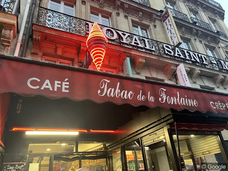 Photo de Tabac de la Fontaine, bureau de tabac à Paris