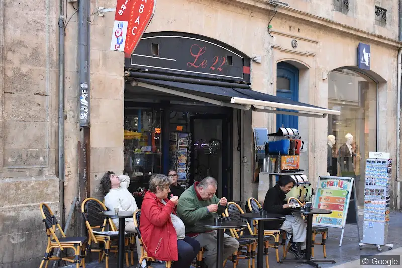 Photo de Tabac Le 22, bureau de tabac à Bordeaux
