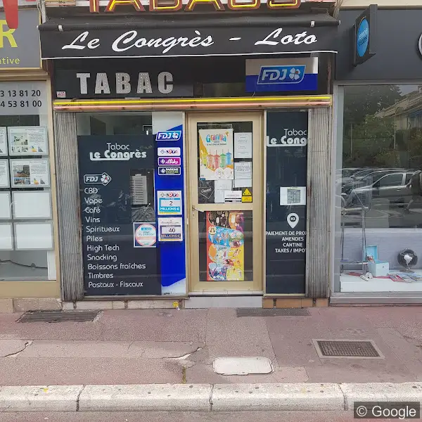 Photo de Tabac Le Congrès, bureau de tabac à Nice