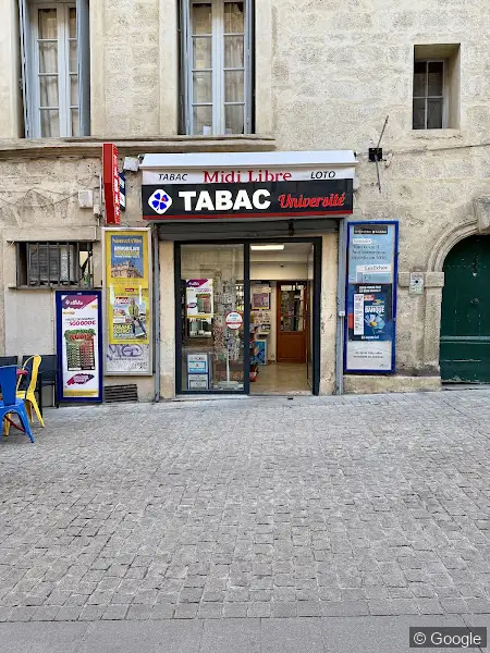 Photo de TABAC UNIVERSITÉ, bureau de tabac à Montpellier